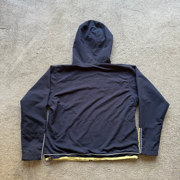 Vintage Reebok Women's Size Large Hoodie Jacket Full Zip Blue/Navy - Picture 2 of 5